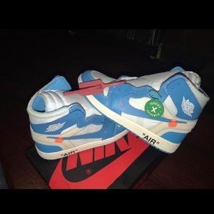 Air Jordan 1 Unc “Off White”